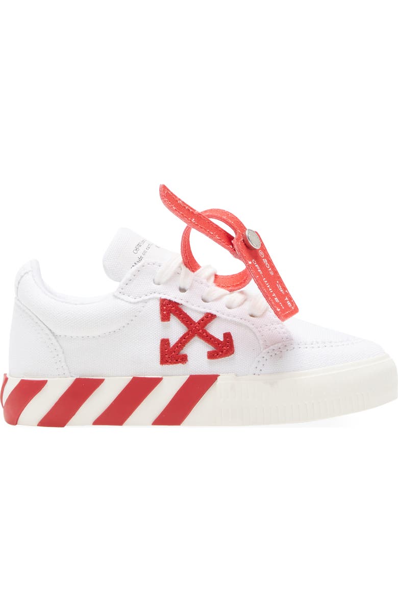 Off-White Kids' Vulcanized Low Top Sneaker, Alternate, color,