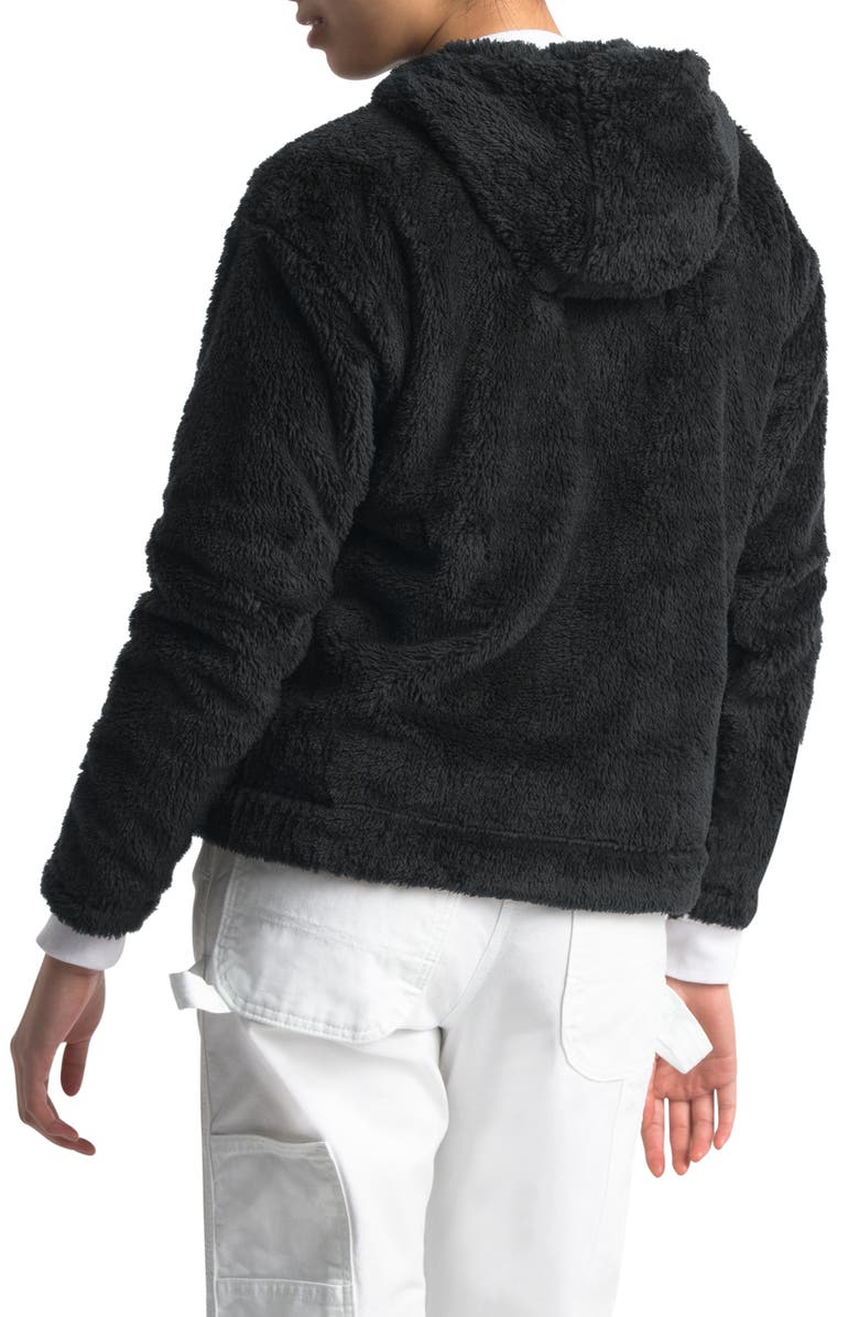 The North Face Furry Fleece Hooded Jacket, Alternate, color, 