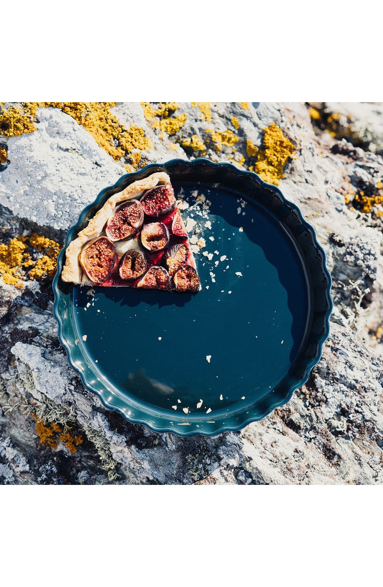 Emile Henry 11.6" x 1.6" Tart Dish, Alternate, color, Ocean