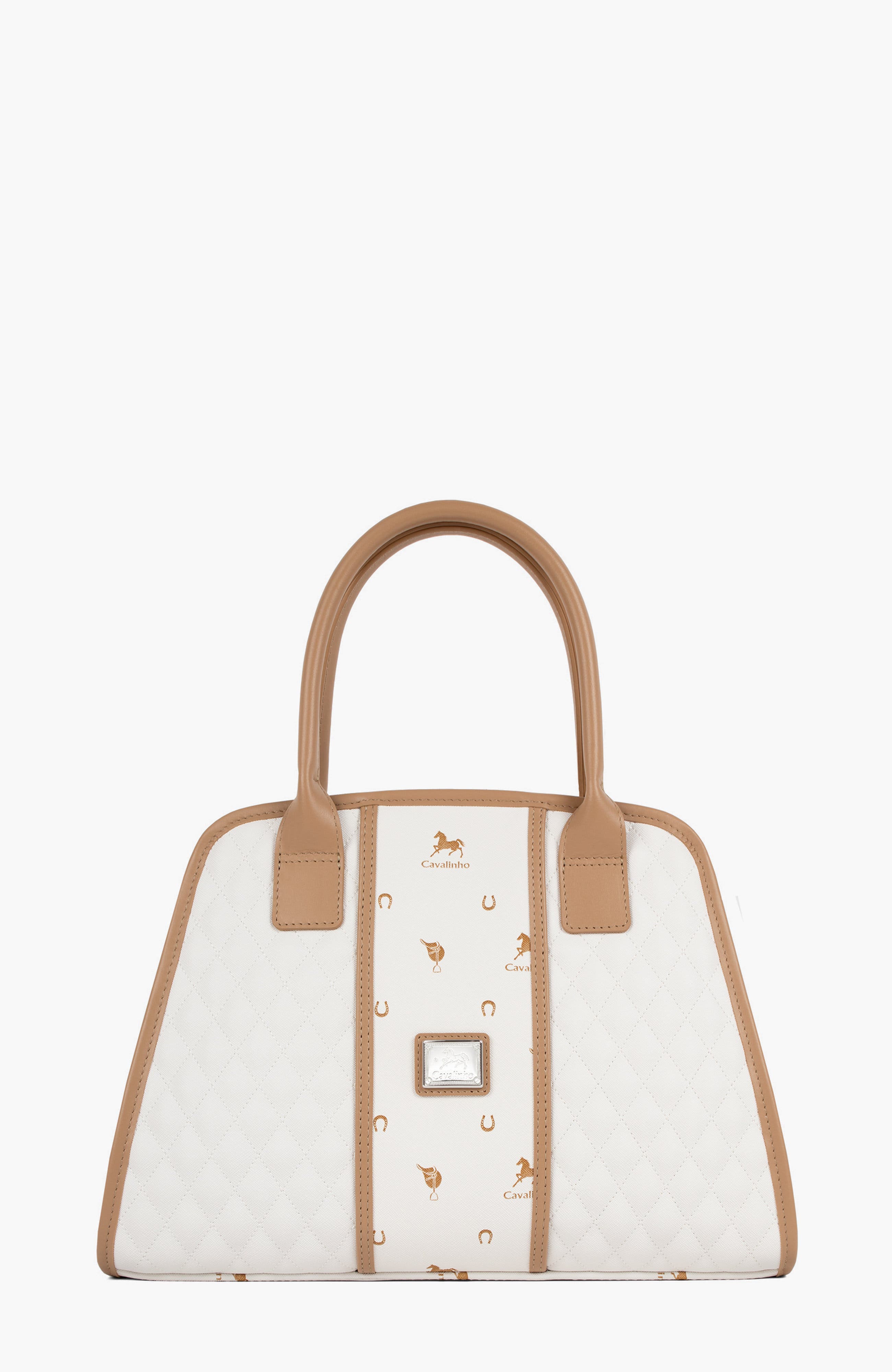 Di Cavallo 624 Handbag, Main, color, White