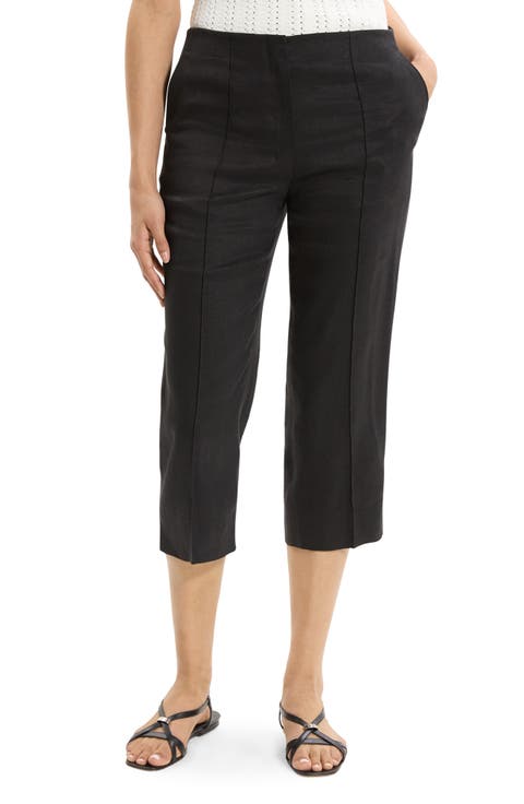 Slit Capri Pants