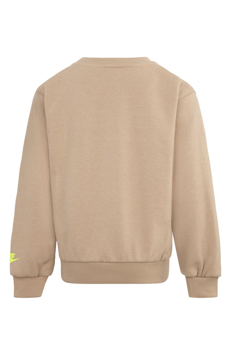 Nike Kids' Sportswear Express Yourself French Terry Sweatshirt, Alternate, color, Hemp