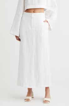 Faithfull the Brand Nelli Linen Maxi Skirt