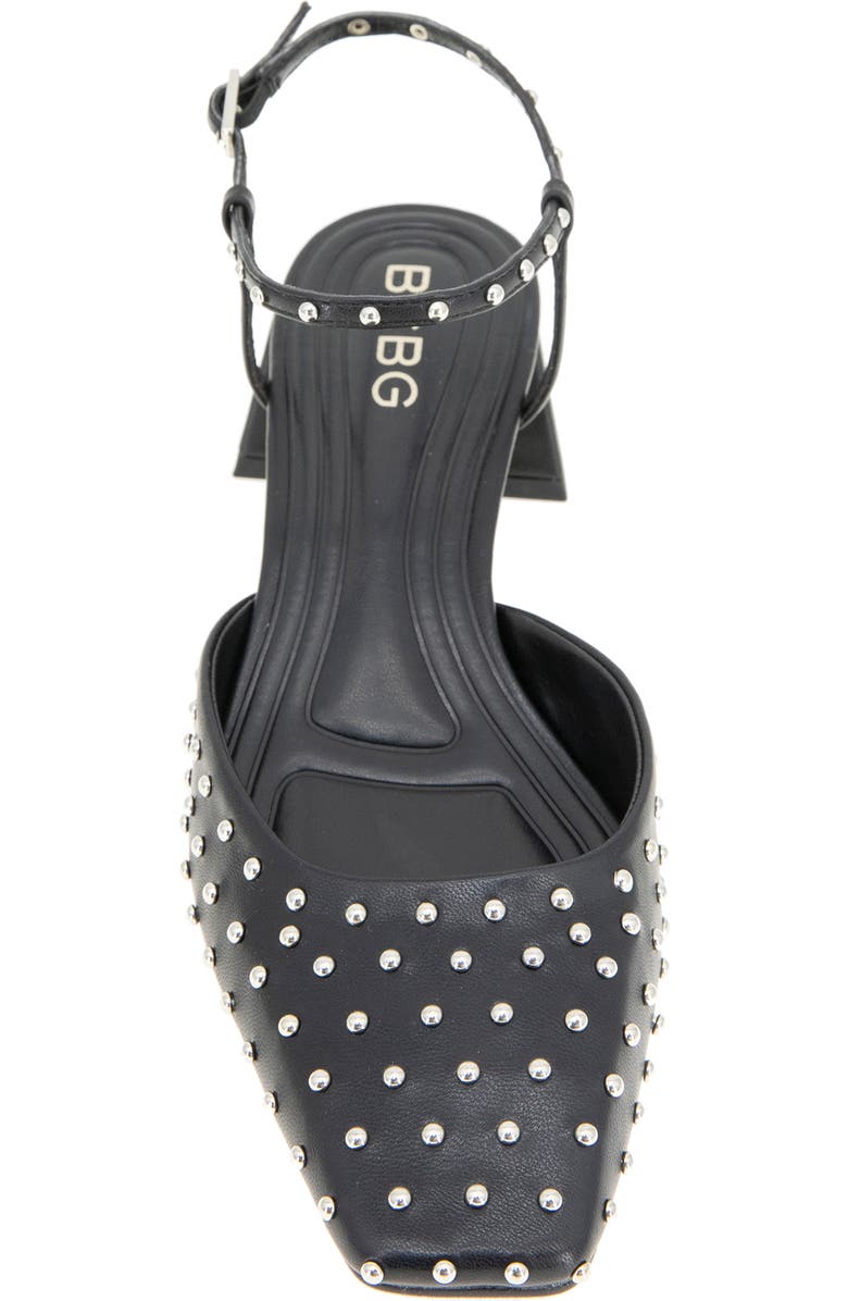 BCBGeneration Queenie Ankle Strap Pump, Alternate, color, Black Stud