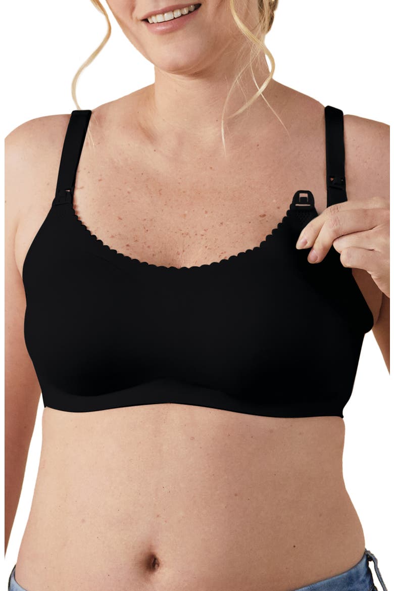 Invisible Nursing Bra, Alternate, color, BLACK