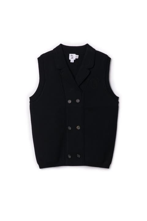 Double Breasted Knit Vest (Toddler, Little Kid & Big Kid)