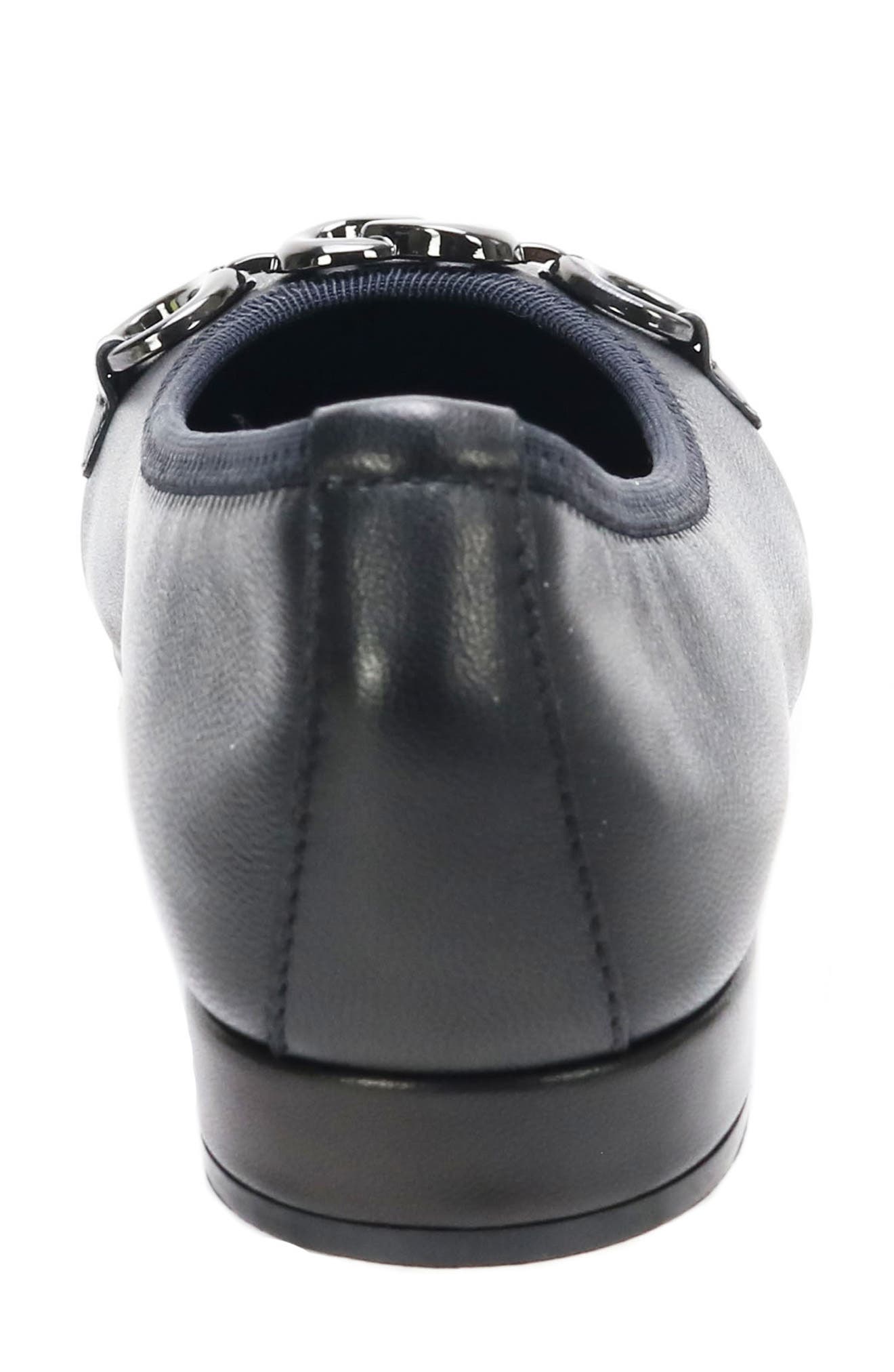 David Tate Omega Flat, Alternate, color, Black Lamb