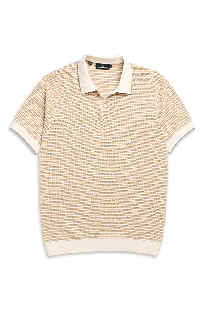 Rodd & Gunn Oyster Island Texture Polo, Alternate, color, Acorn