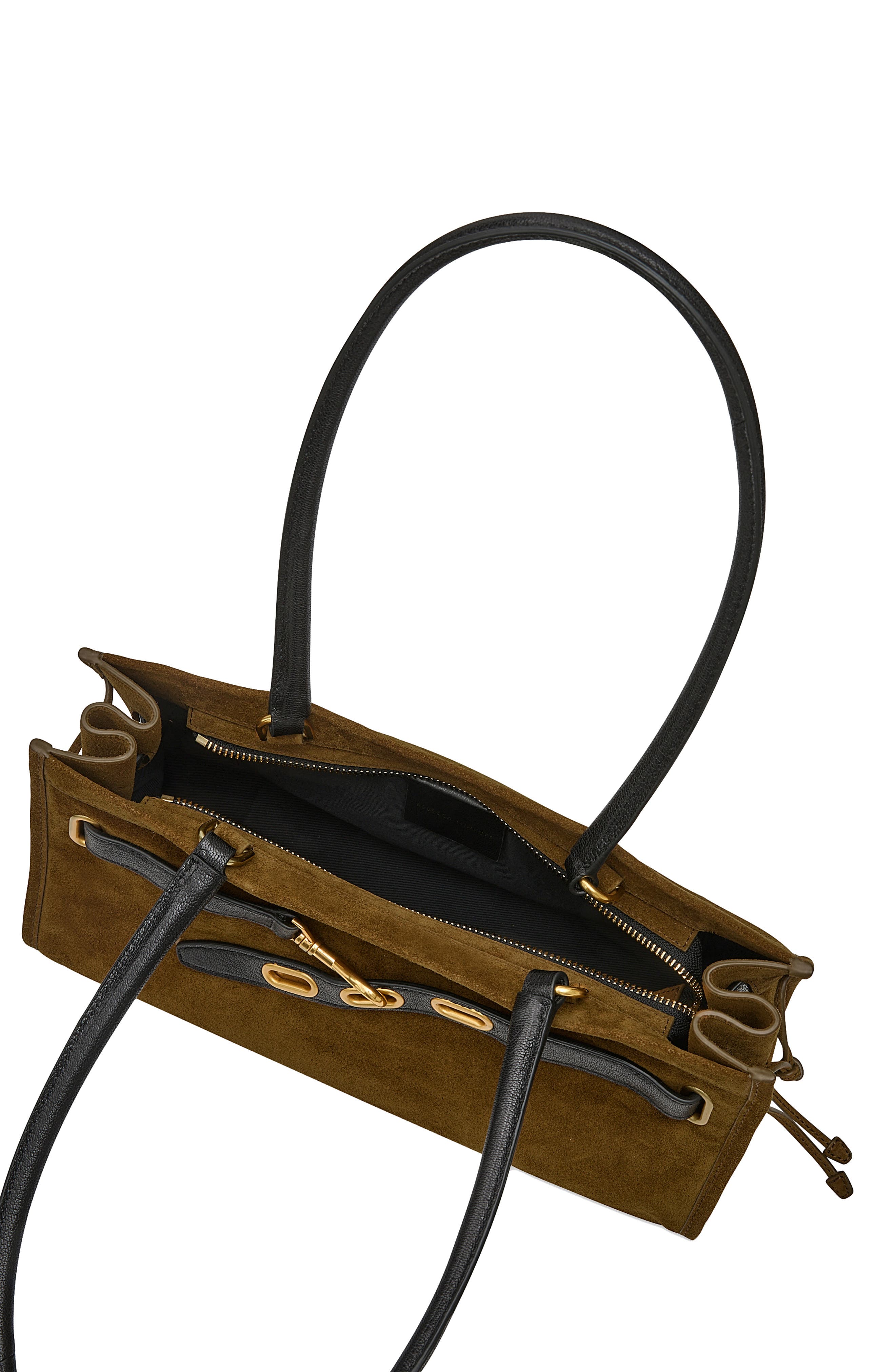 Rebecca Minkoff Crosby Leather Shoulder Bag, Alternate, color, Vintage/Black