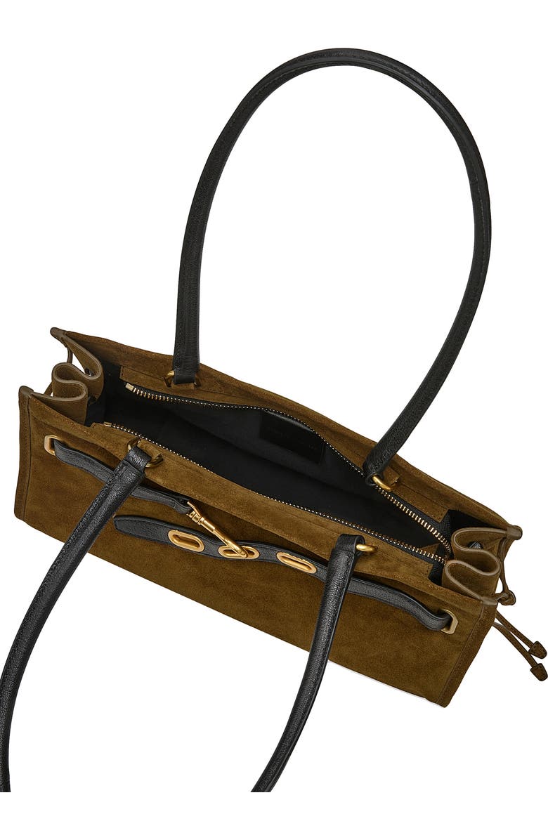 Rebecca Minkoff Crosby Leather Shoulder Bag, Alternate, color, Vintage/Black