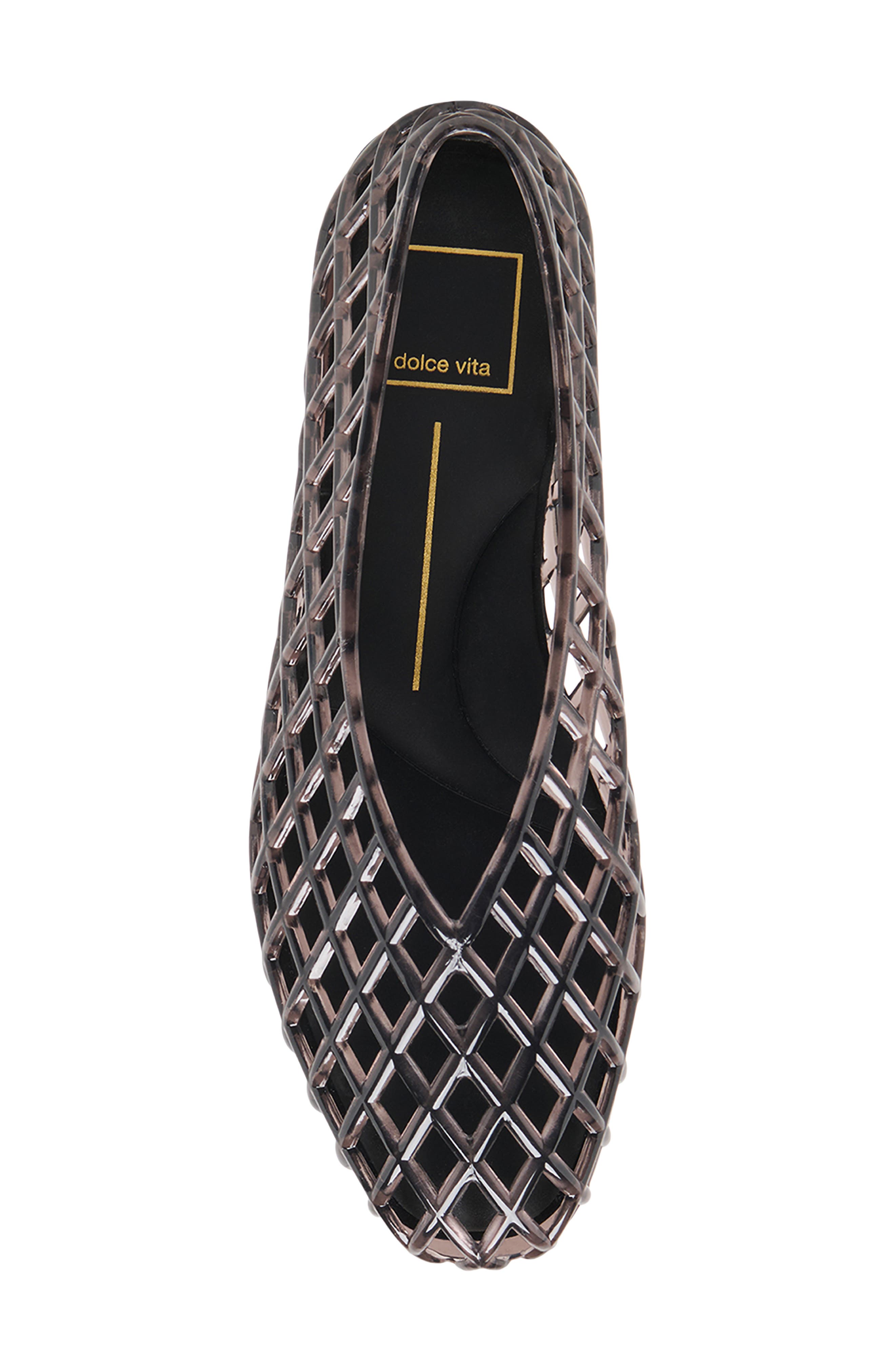 Dolce Vita Jam Jelly Flat, Alternate, color, Black Jelly