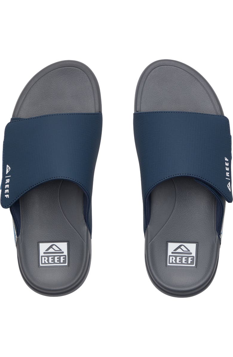 Reef Swell Cruiser Slide Sandal, Alternate, color, Navy/ Grey/ White