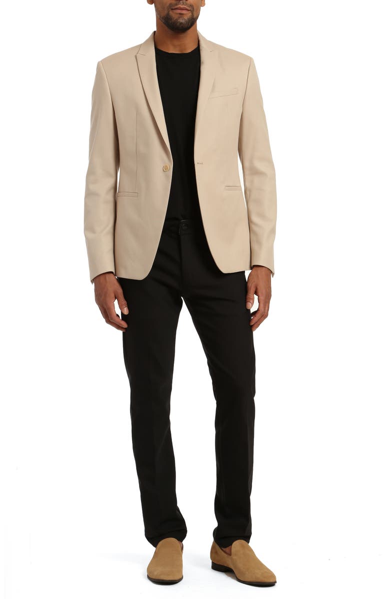 34 Heritage Verona Slim Fit Chinos, Alternate, color, Black Tailored