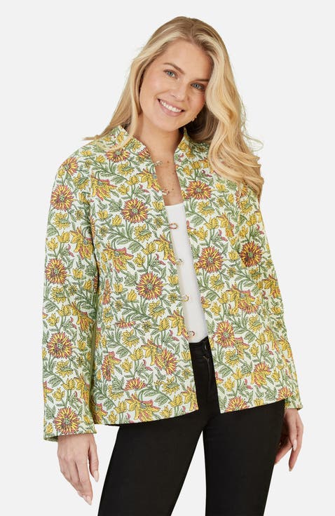 Sunflower Reversible Quilted Jacket