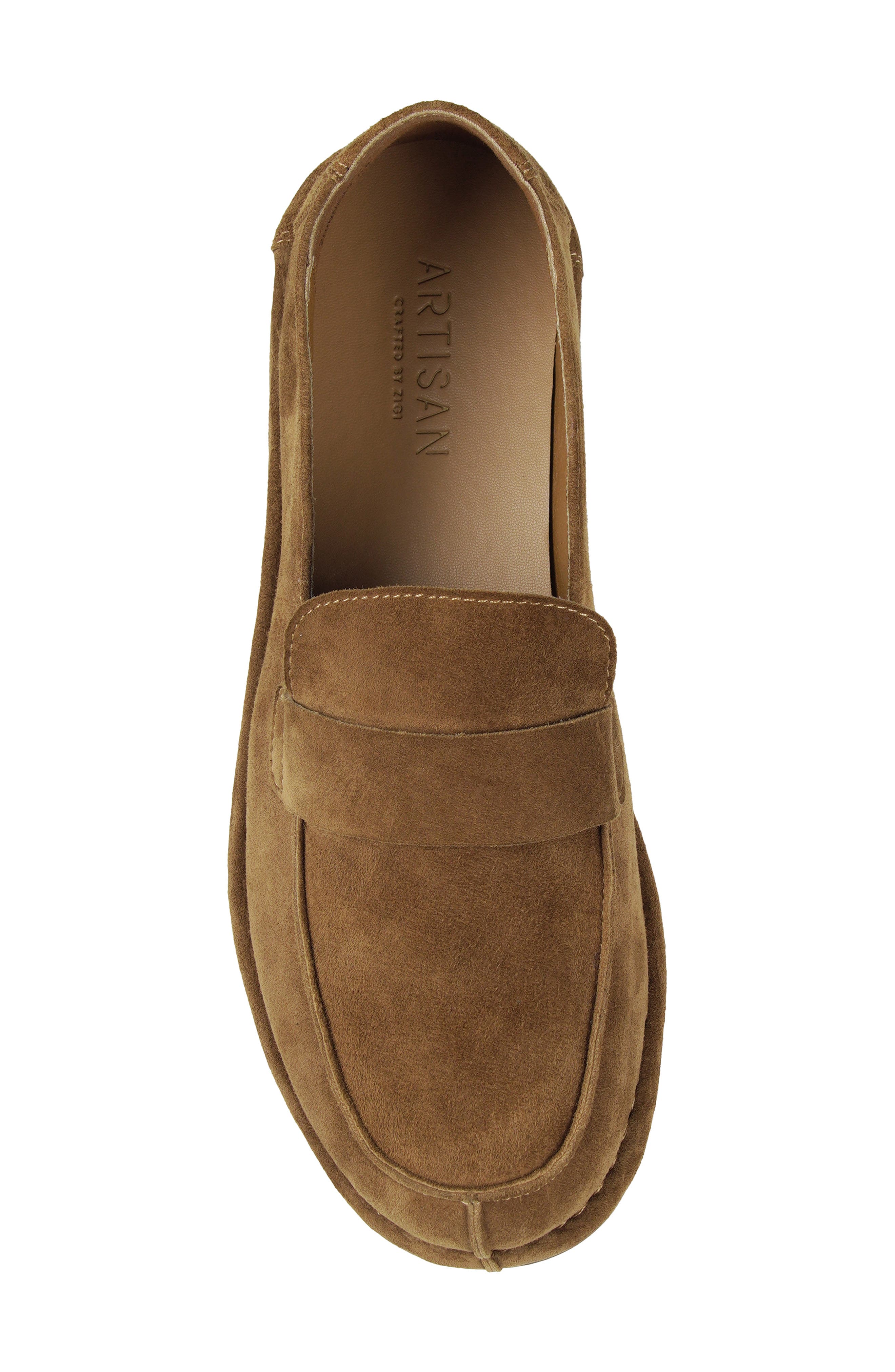 Phinneas Loafer, Alternate, color, TAN SUEDE