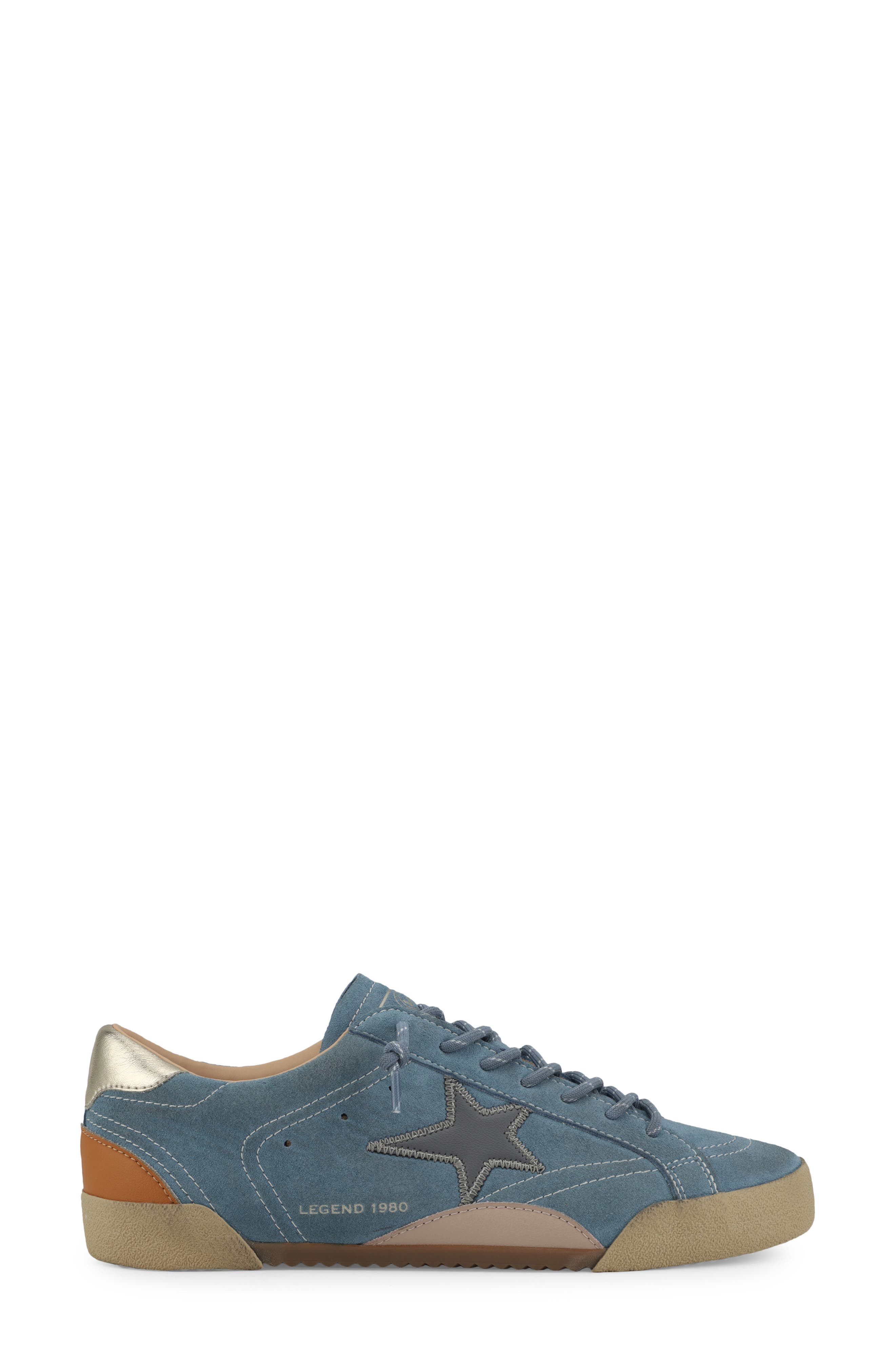 Legend Low Top Sneaker, Alternate, color, DISTRESSED BLUE