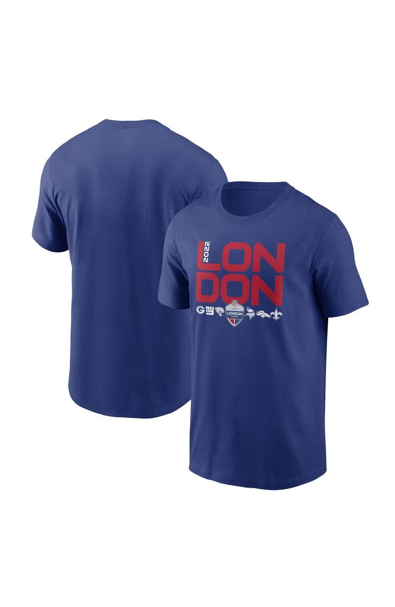 Nike Men's Nike Royal NFL Essential London Games T-Shirt, Main, color, Royal