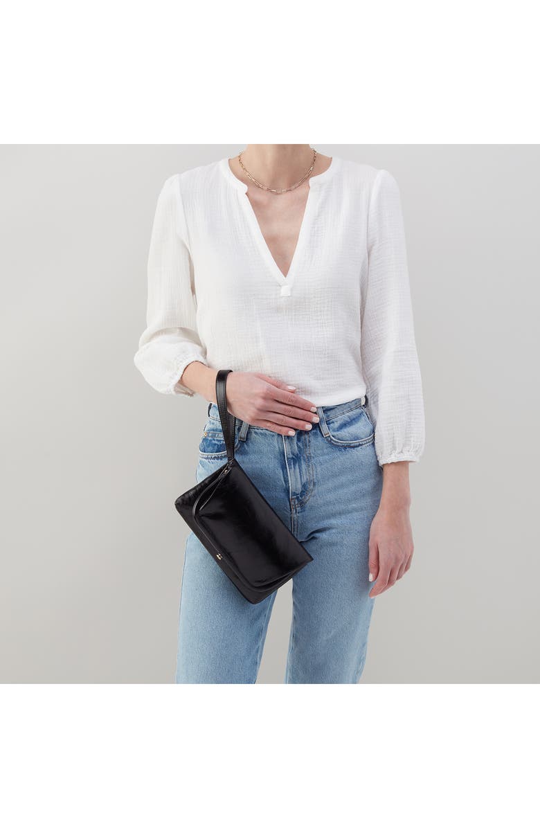 HOBO Lauren Leather Wristlet, Alternate, color,