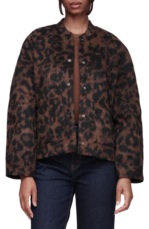 Bagatelle Fuzzy Bomber Jacket In Multi