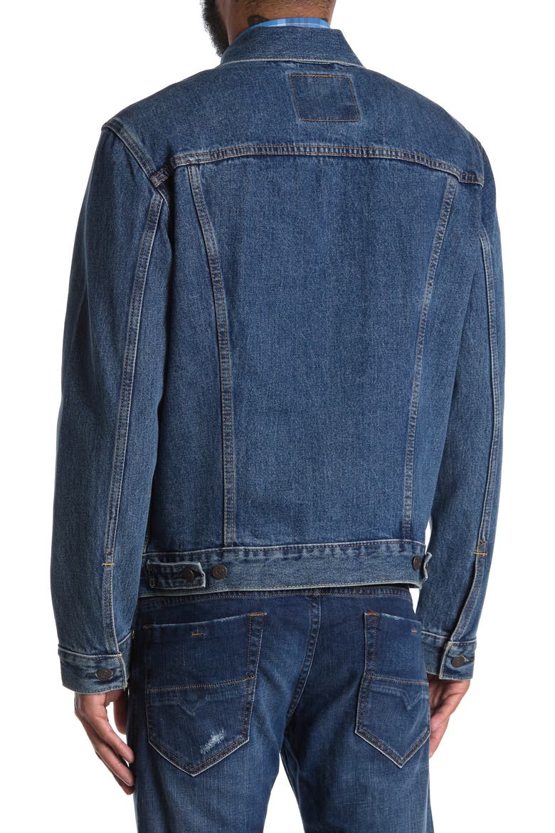 The Trucker Jacket, Alternate, color, MED STONEWASH