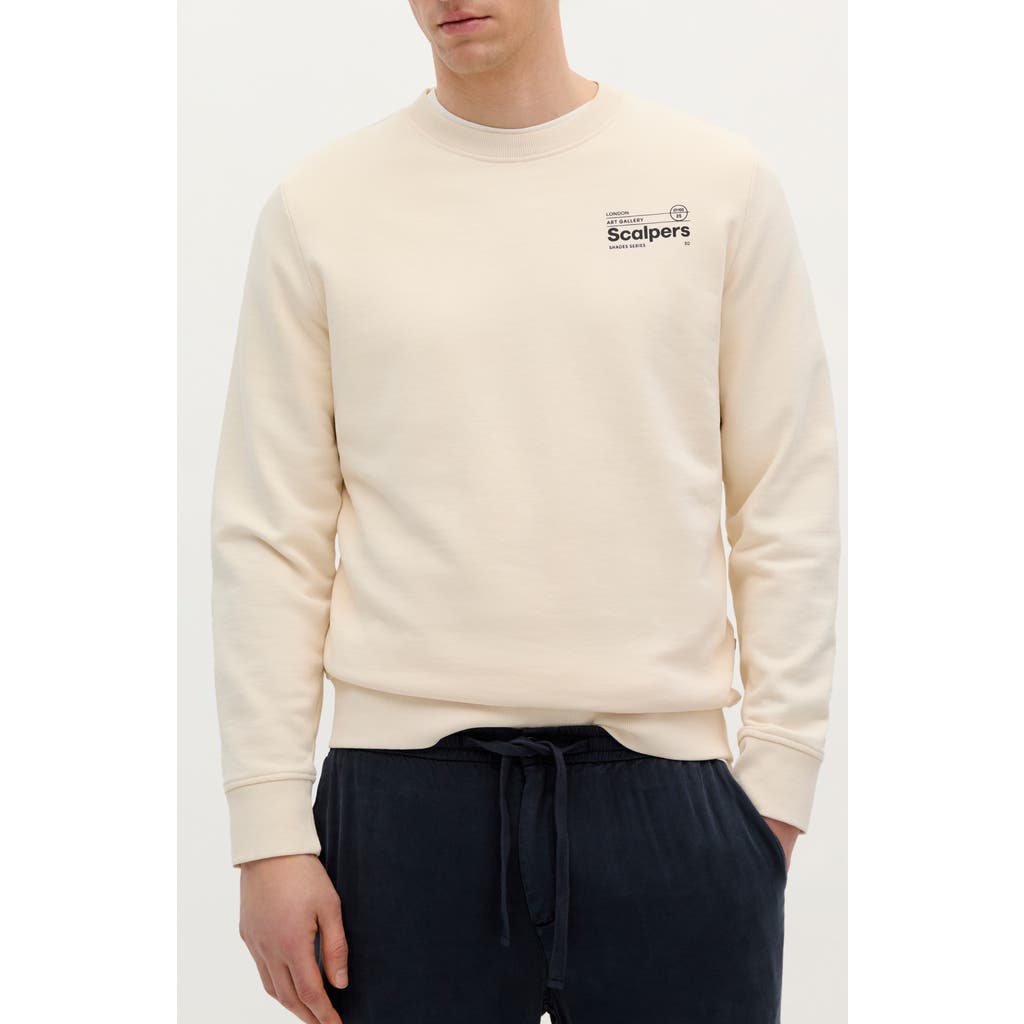 Scalpers New Stroke Sweater In Neutral