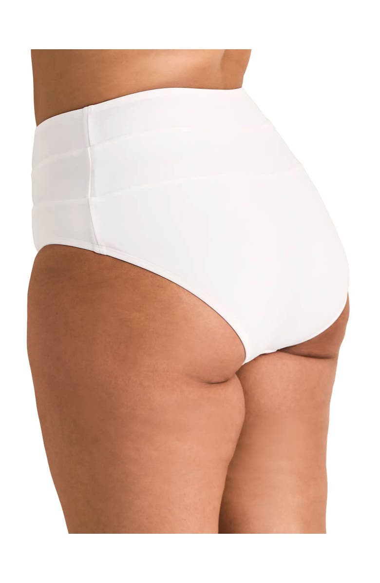 Adore Me Demi Swimwear High Waist Bikini Bottom, Alternate, color, White