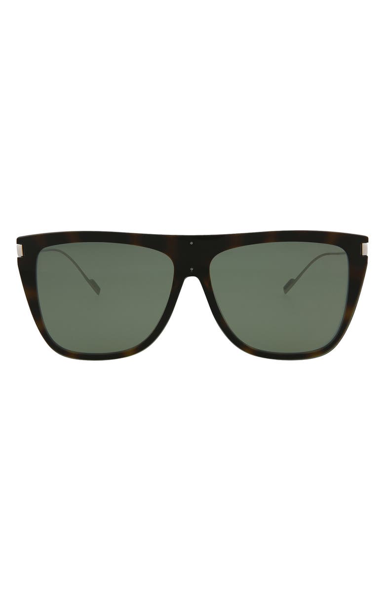 Saint Laurent 99mm Square Sunglasses, Main, color,