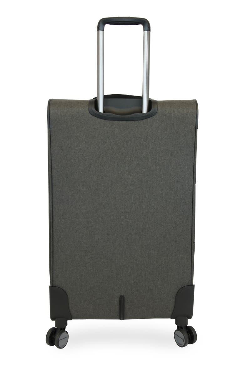 Havenport XL 3-Piece Softside Luggage Set, Alternate, color, BLACK CROSSHATCH