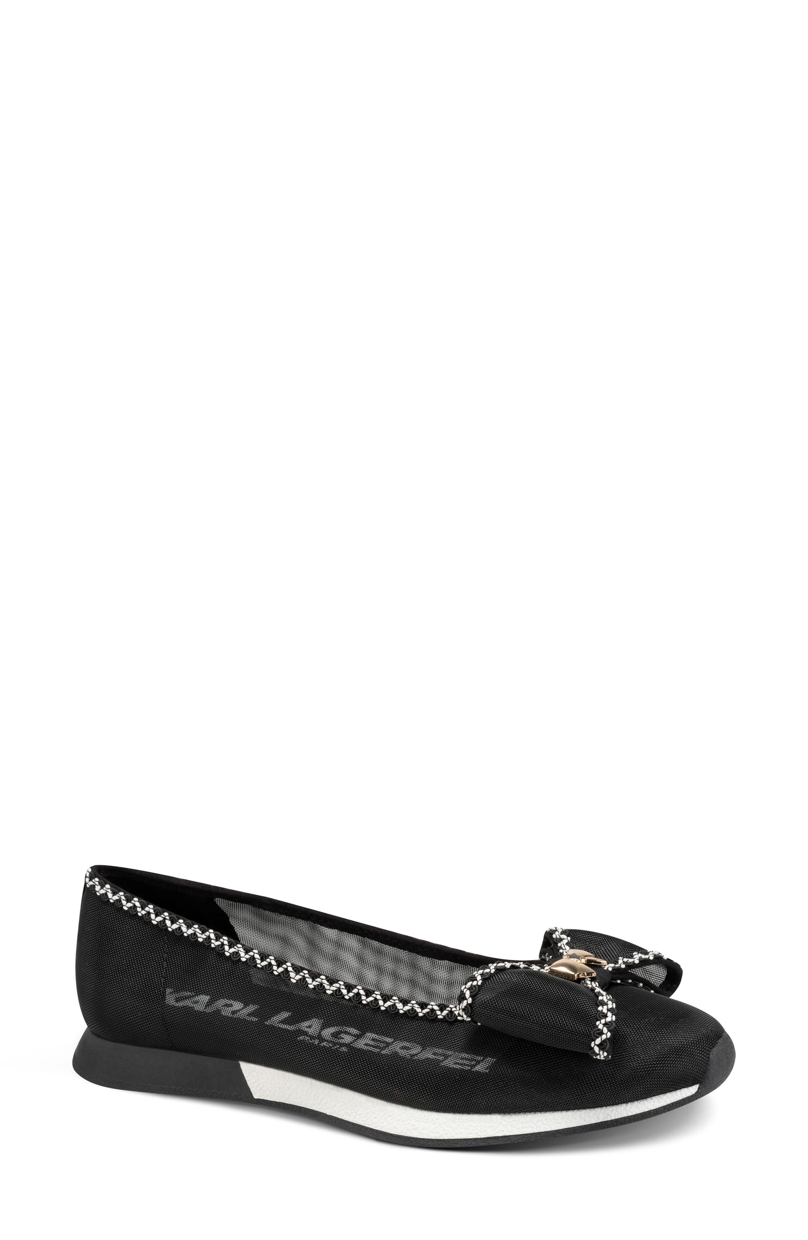 KARL LAGERFELD PARIS Macklin Ballet Flat