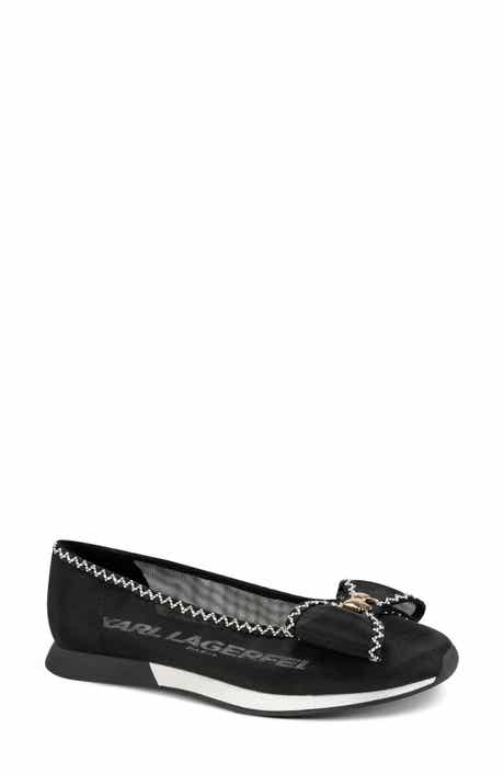 KARL LAGERFELD PARIS Macklin Ballet Flat