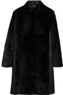 Akris punto Lambskin Shearling Coat