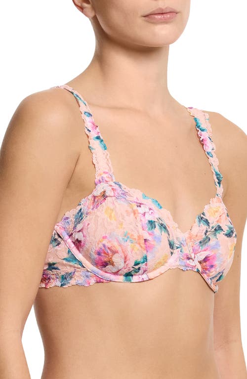 Hanky Panky Signature Lace Underwire Balconette Bra In Multi