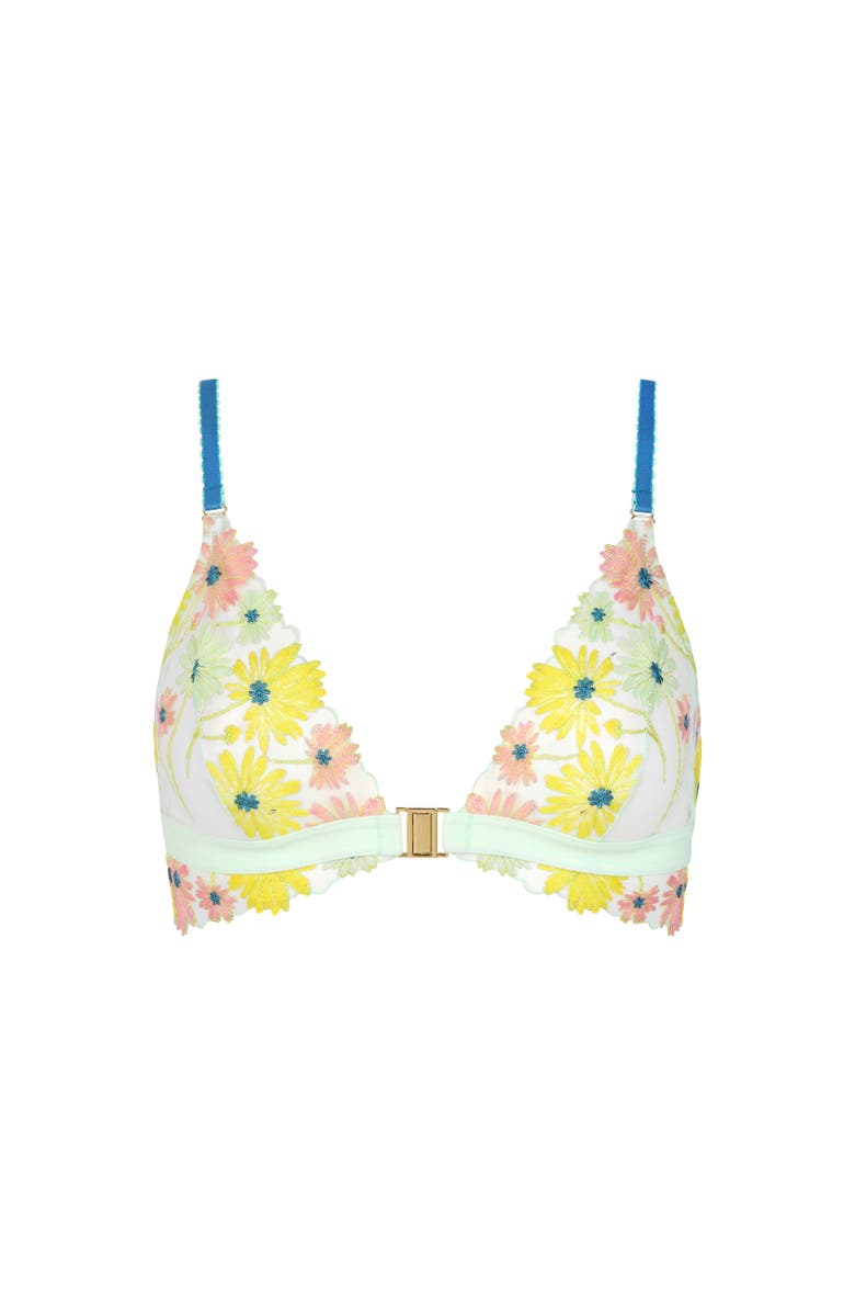 Huit Dance des fleurs Bralette, Main, color, Mint