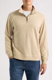 Tommy Bahama Ben & Terry Coastal Half-Zip Pullover