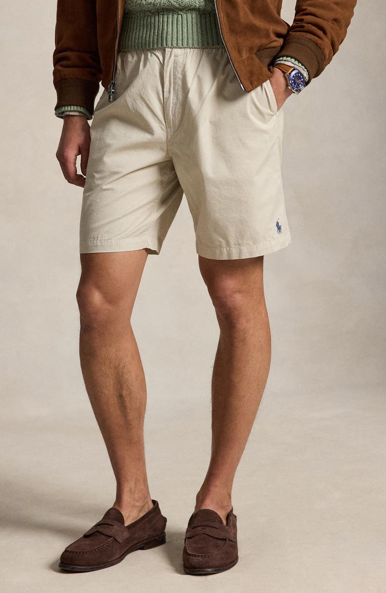 Polo Ralph Lauren Prepster Cotton Twill Shorts, Alternate, color, Stoneware Grey