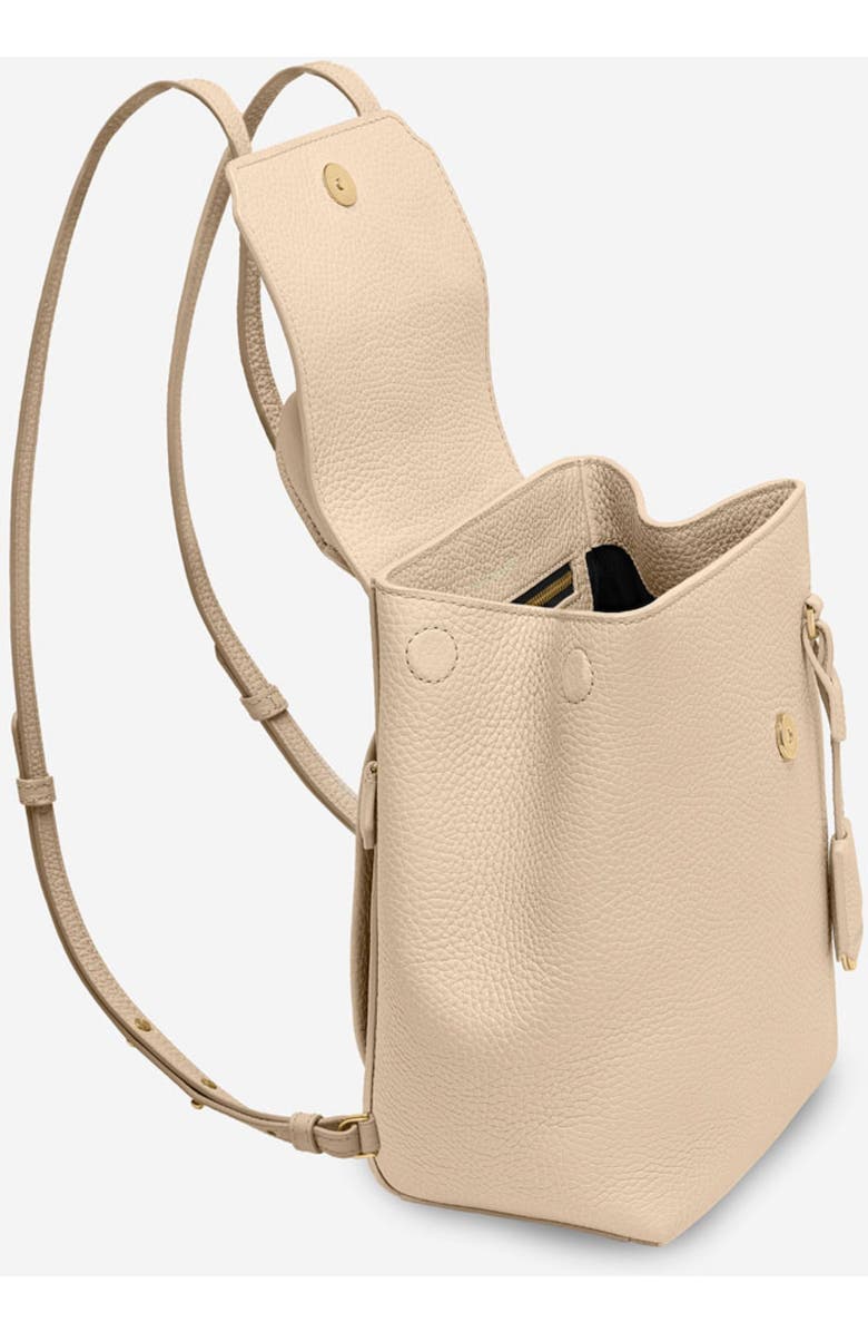MAISON de SABRÉ Mini Soft Leather Backpack, Alternate, color, Saharan Nude