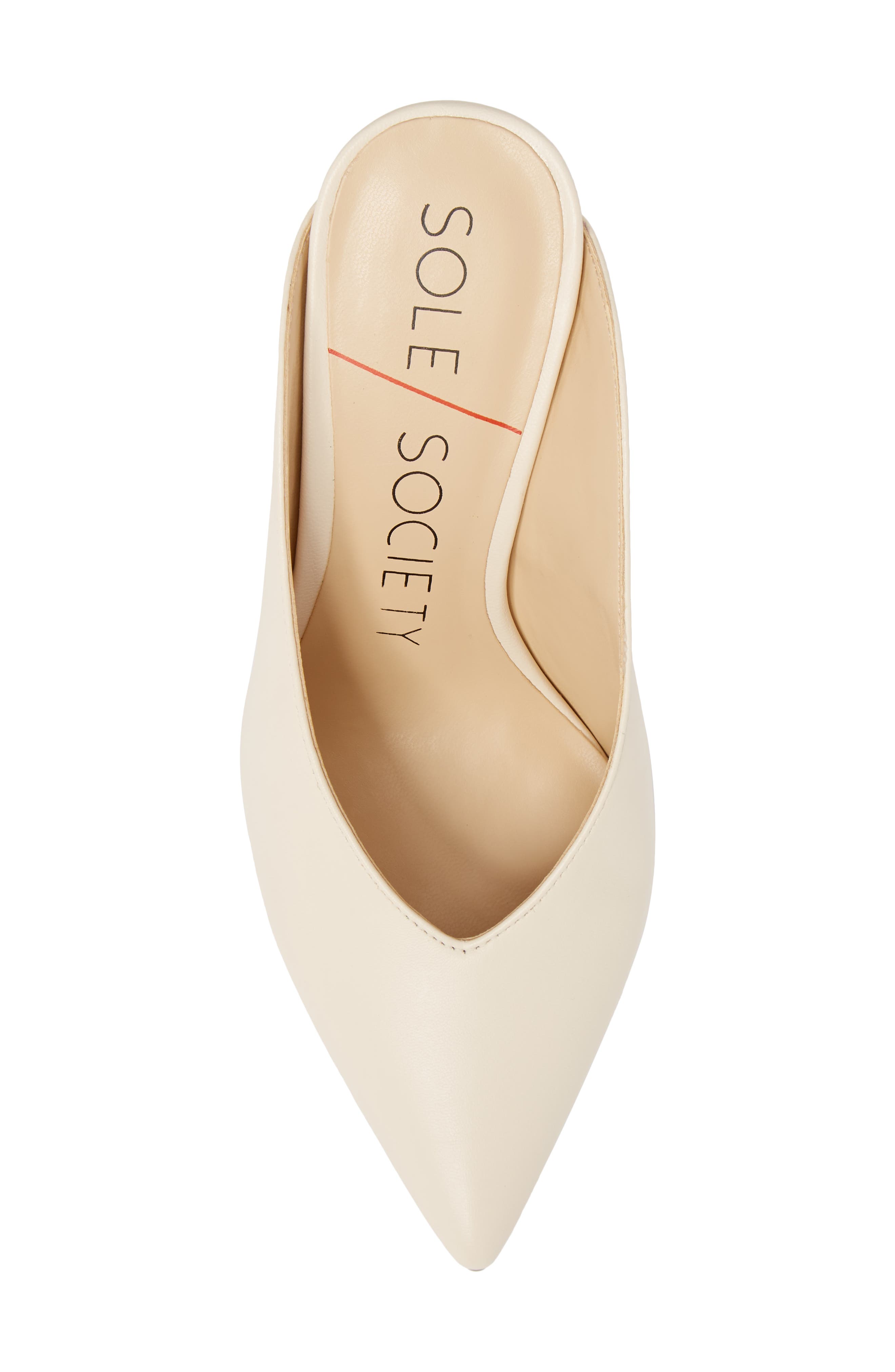 Bethenia Mule, Alternate, color, EGGSHELL CREAM