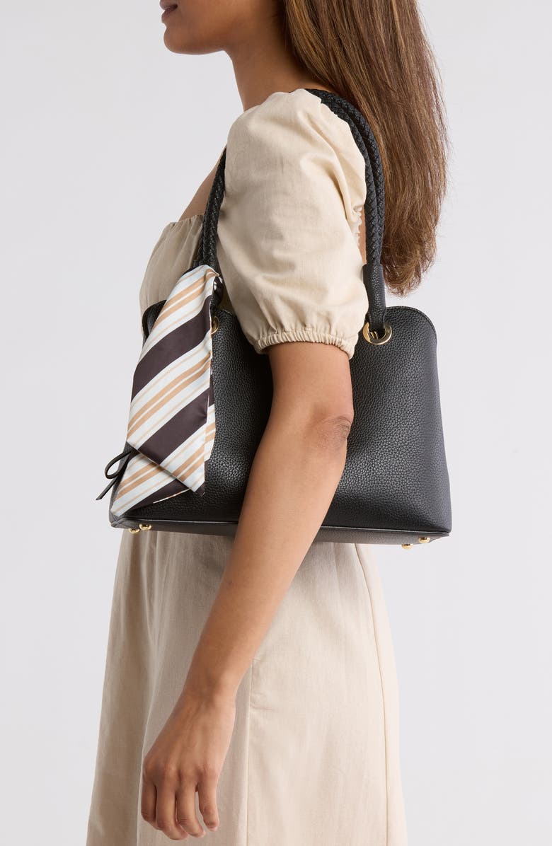 Nanette Lepore Sybil Braided Handle Shoulder Bag, Alternate, color,