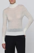 L'AGENCE Umbra Cable Wool Turtleneck Top