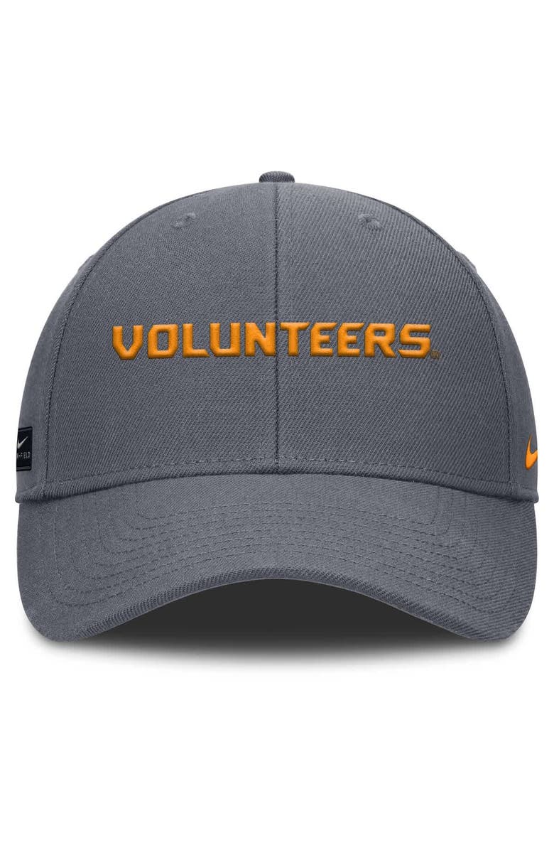Nike Men's Nike Gray Tennessee Volunteers 2025 On-Field Rise Performance Adjustable Hat, Alternate, color,