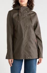 Hunter Abbey Short Rubberized Rain Jacket