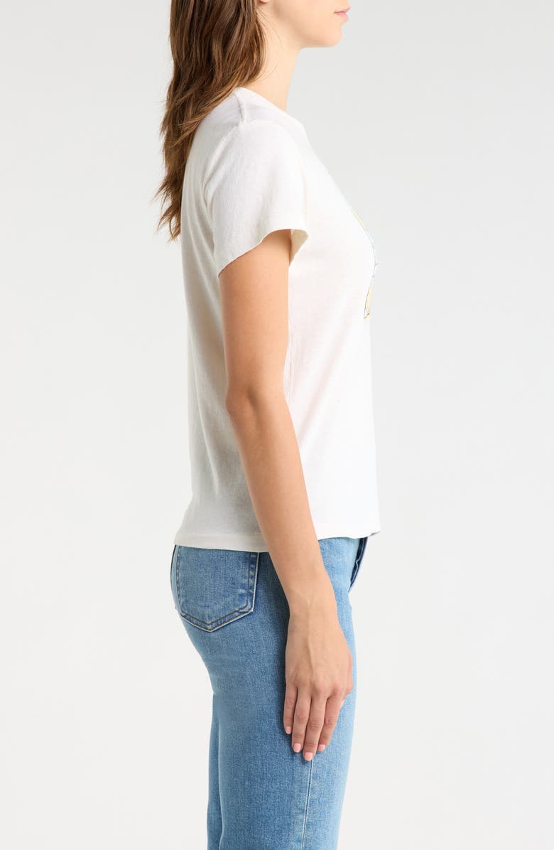 Re/Done Classic Same Cloth Graphic T-Shirt, Alternate, color, Vintage White