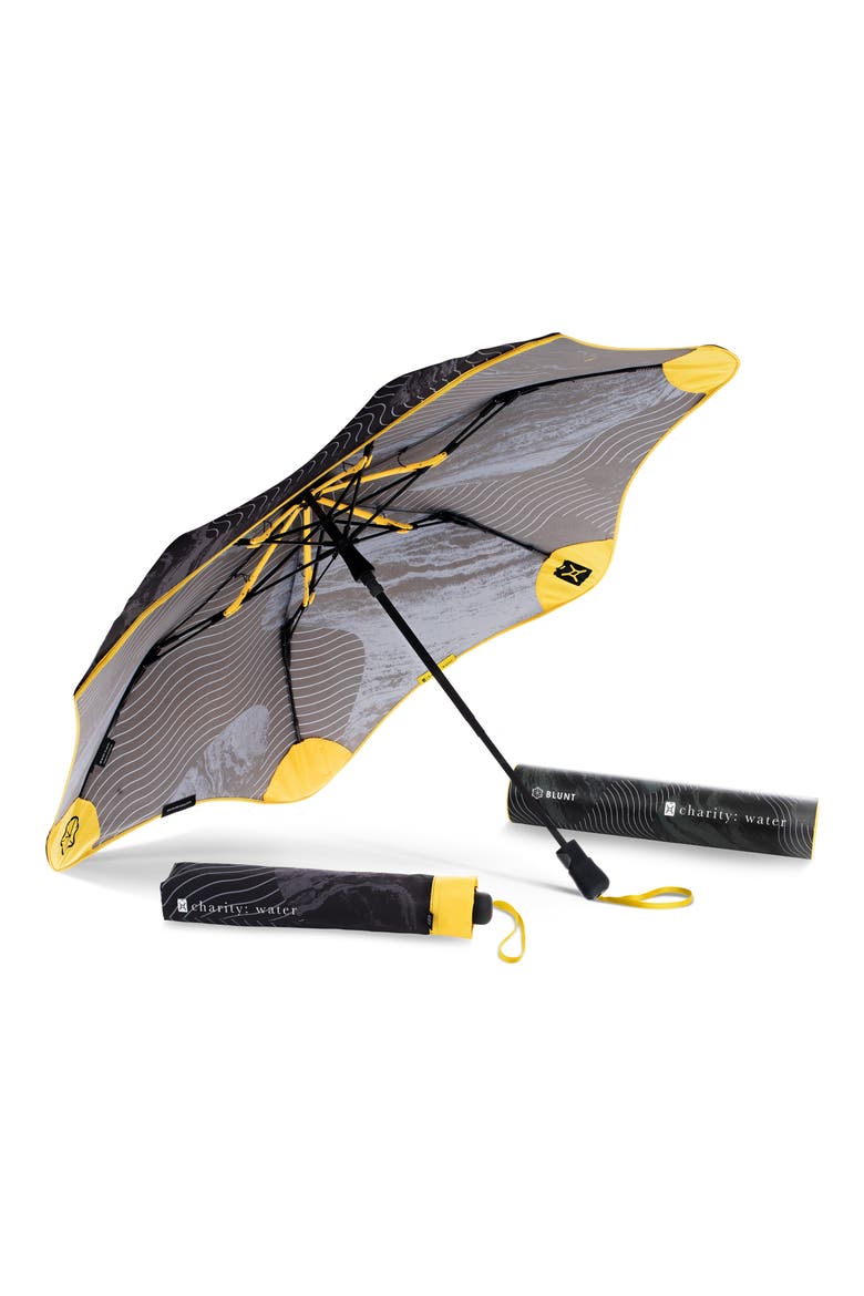 charity: water Metro Umbrella, Alternate, color, WATER
