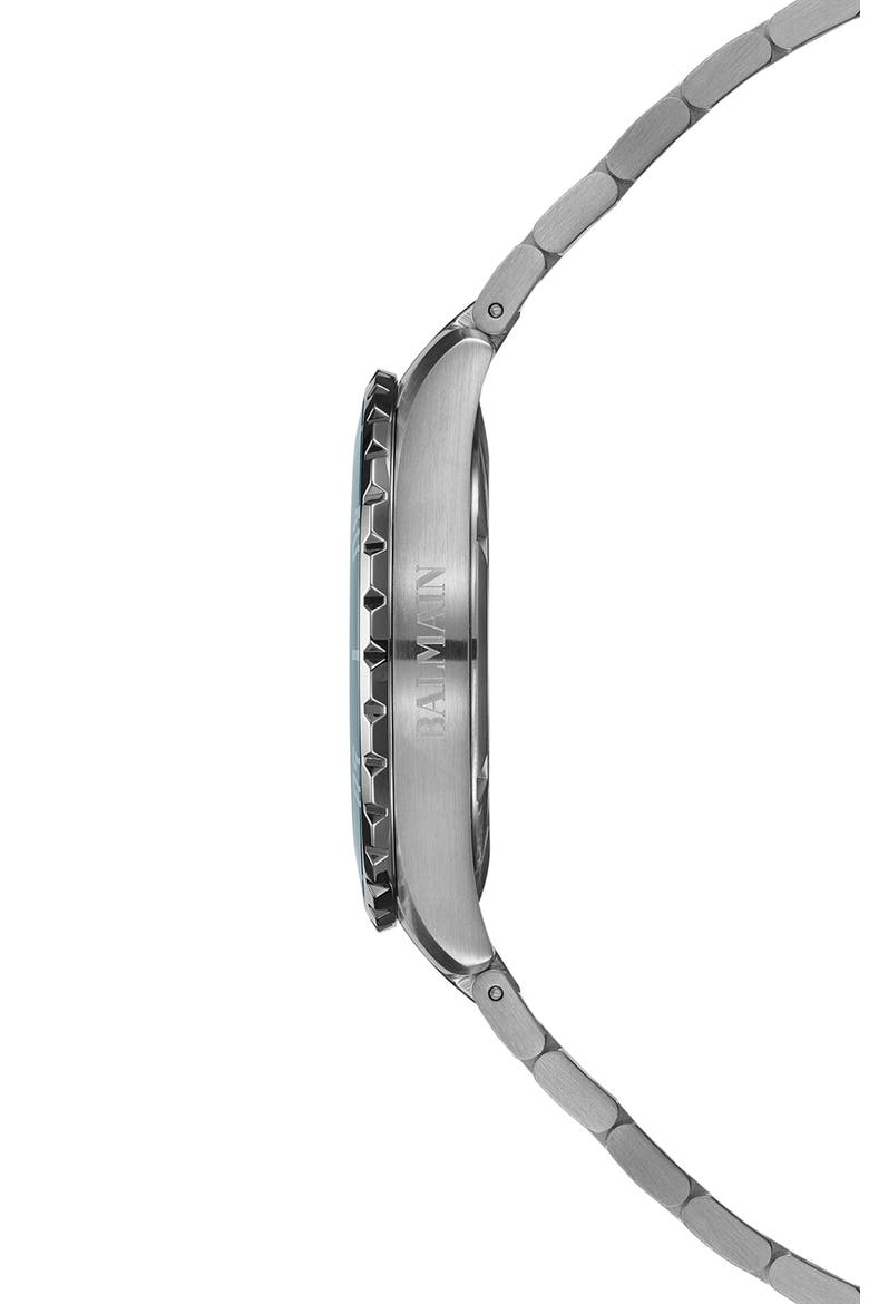 Ophrys Bracelet Watch, 42.5mm, Alternate, color, STAINLESS STEEL