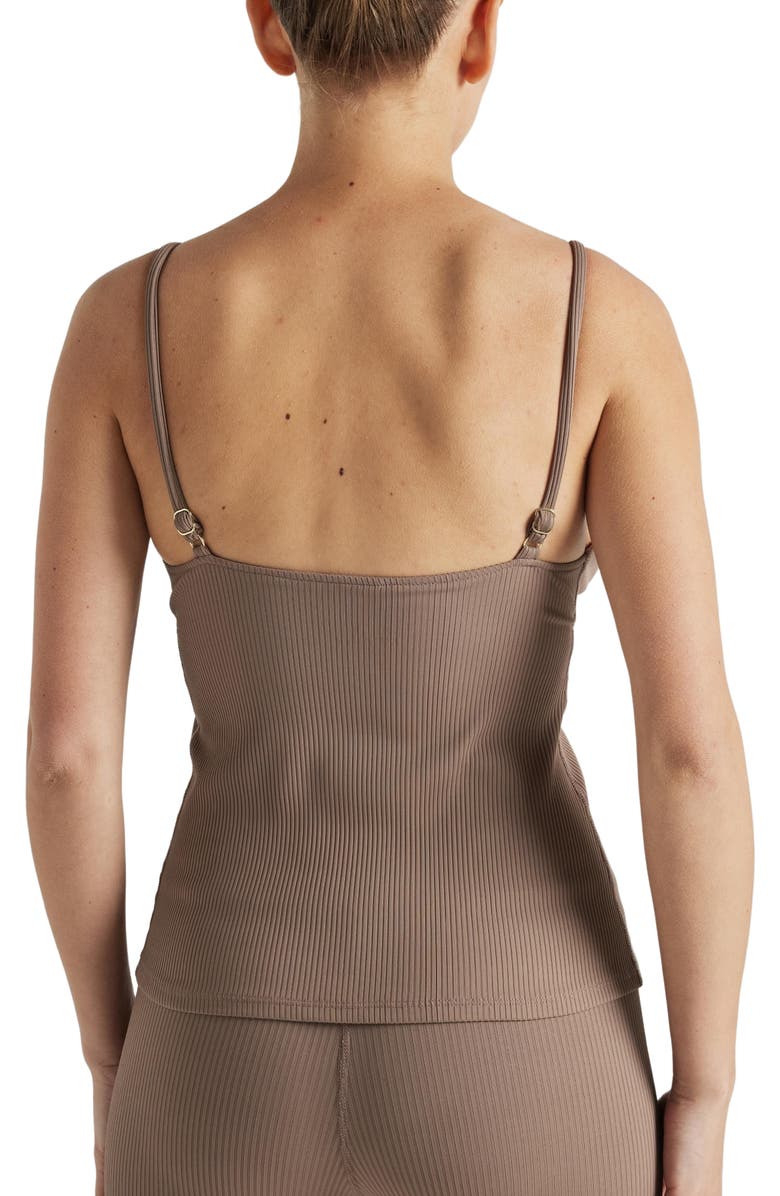 Losano Renew Rib Tank, Alternate, color, Pine Bark