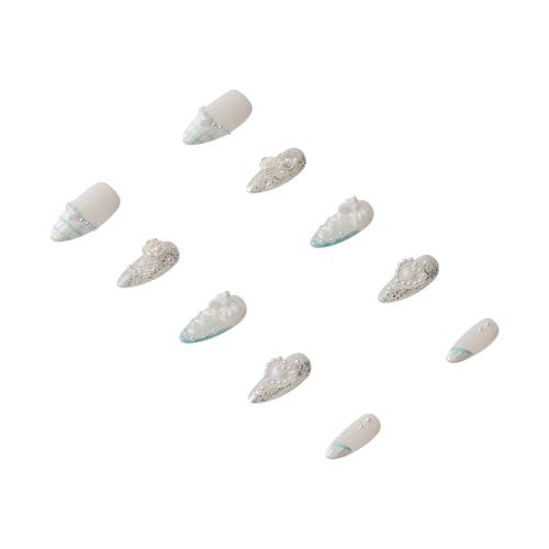 3h Nails Crystal Frost Luxury Hand Made Press On Nails