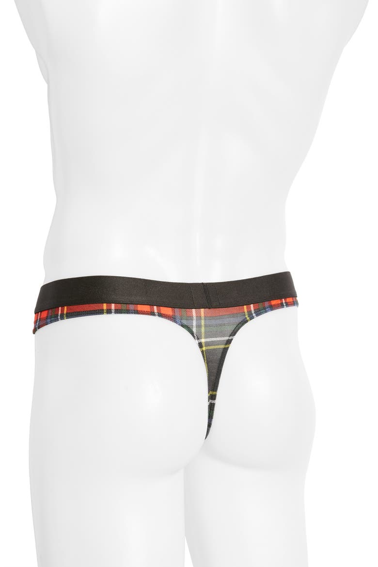Thong, Alternate, color, FESTIVE PLAID