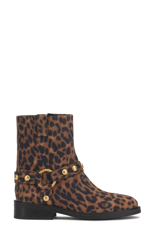 Vince Camuto Amais Moto Boot In Animal Print