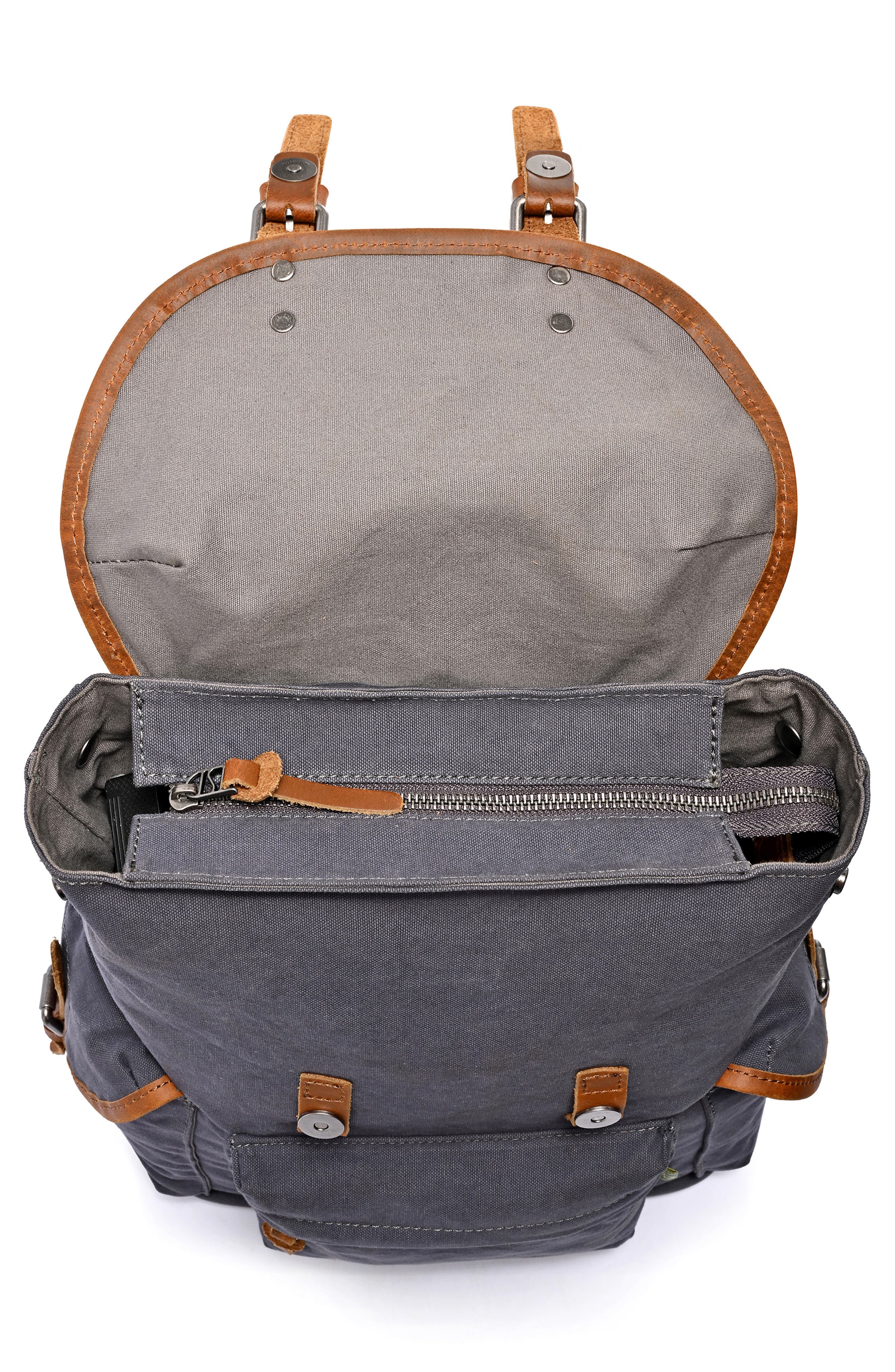 THE SAME DIRECTION Shady Cove Canvas Backpack, Alternate, color, 