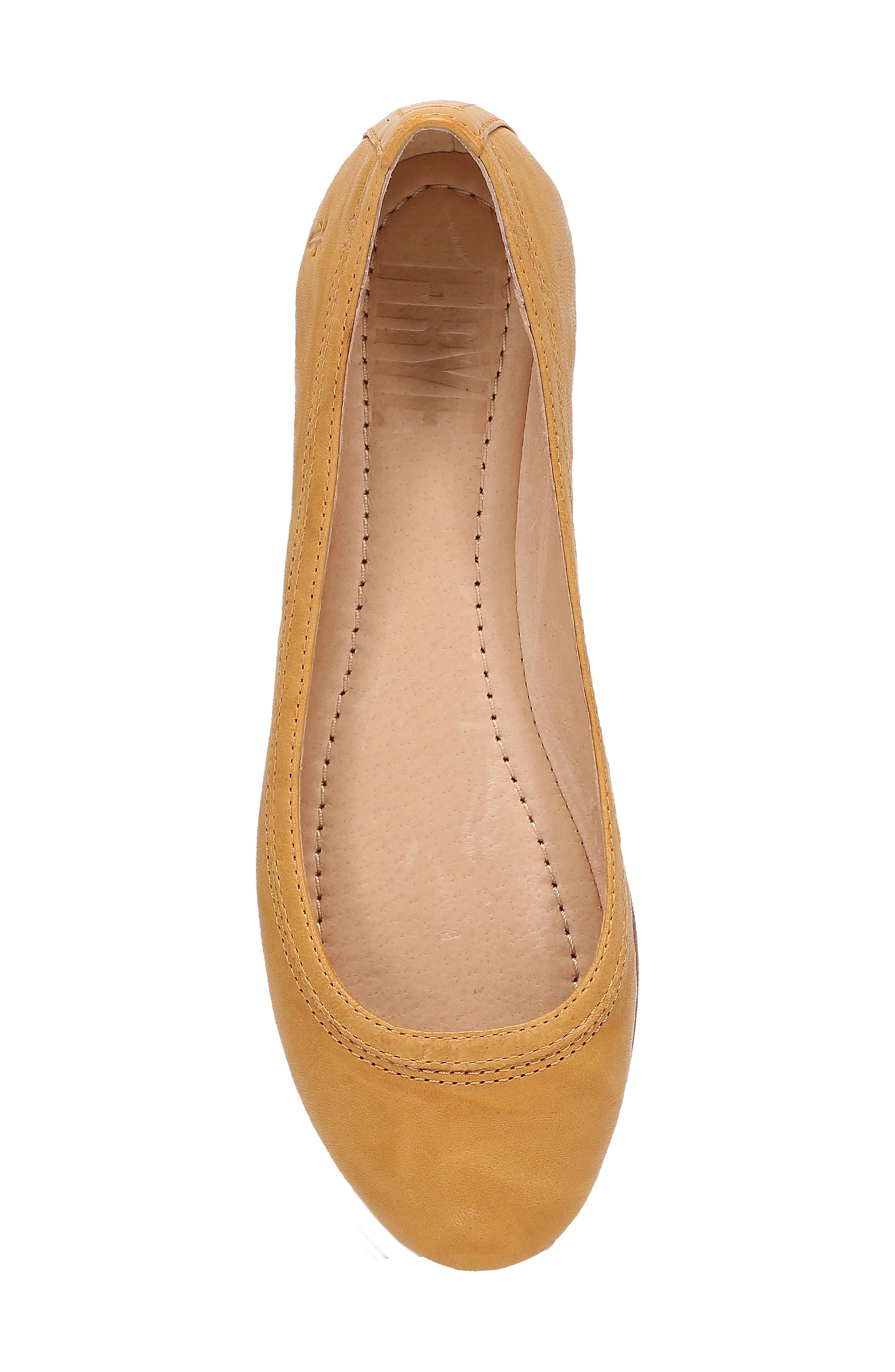 Carson Ballet Flat, Alternate, color, MARIGOLD